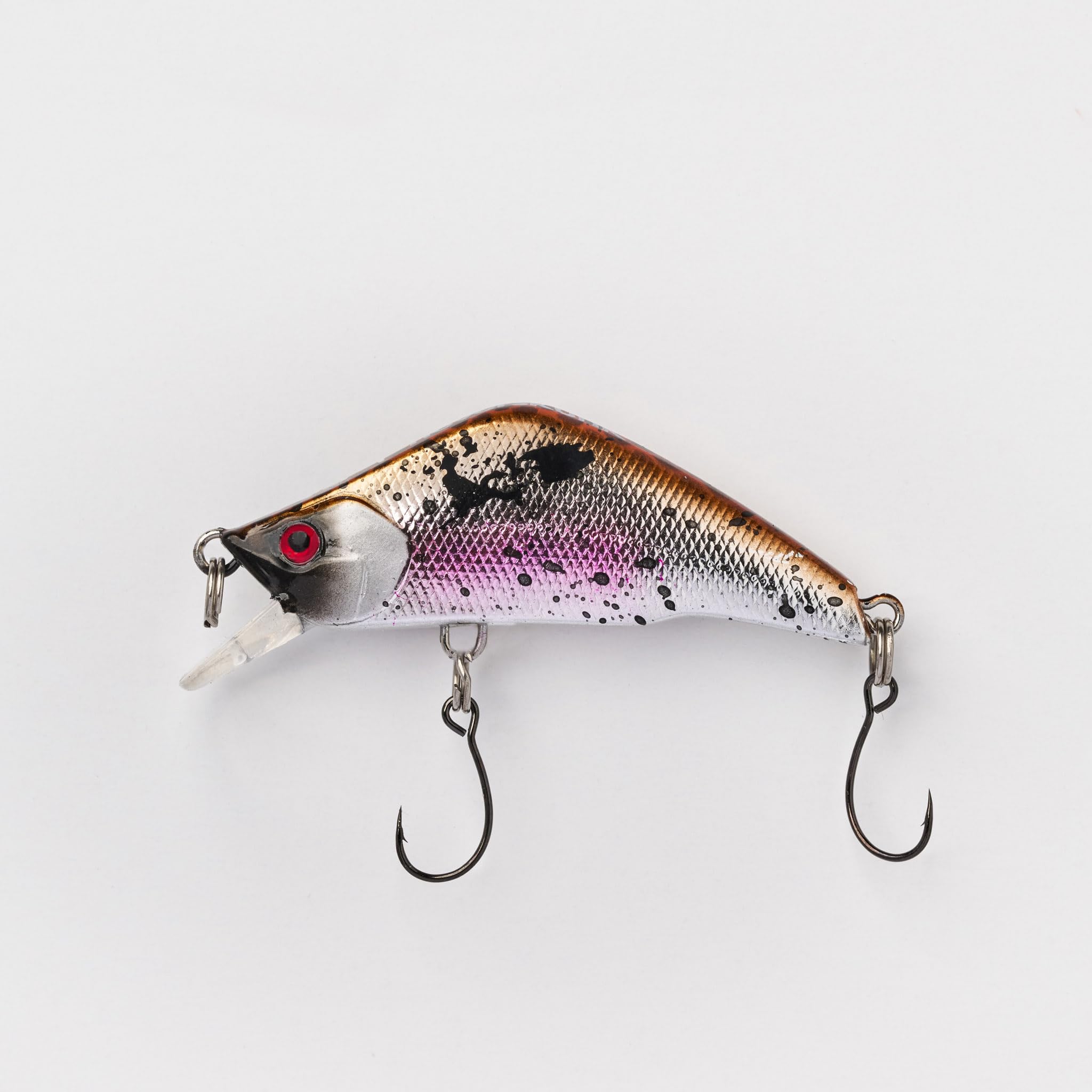 Wounded Wobbler Essentials 4er-Pack – Ultraleichter Wobble Minnow Crankbait Angelköder (55 mm & 50 mm) – Wounded Series – Einzelhaken – Forelle, Barsch & Panfish Köder