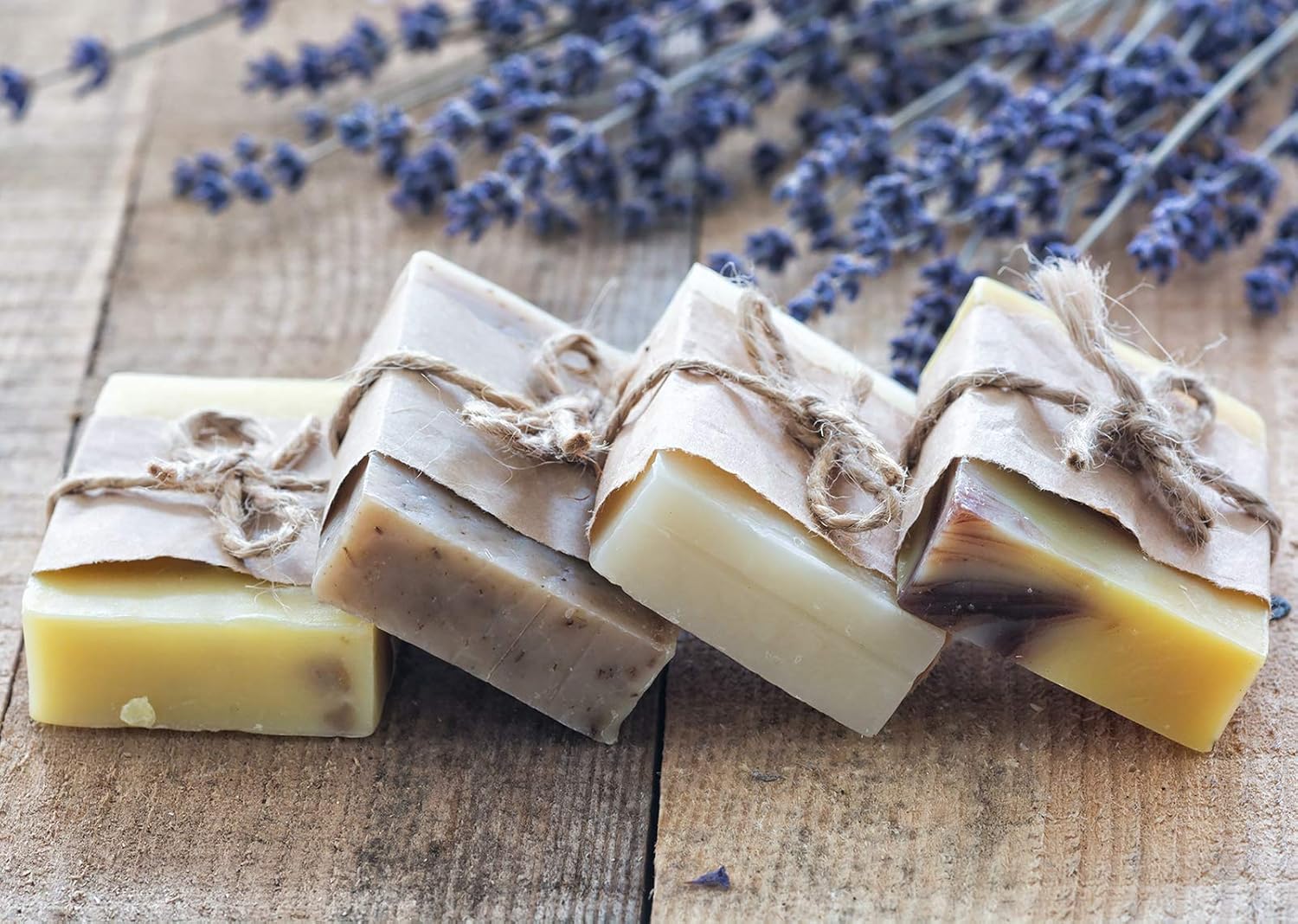 2 Pack Silicone Soap Molds, 6 Cavities Silicone Mold, Square Soap Molds for Soap Making