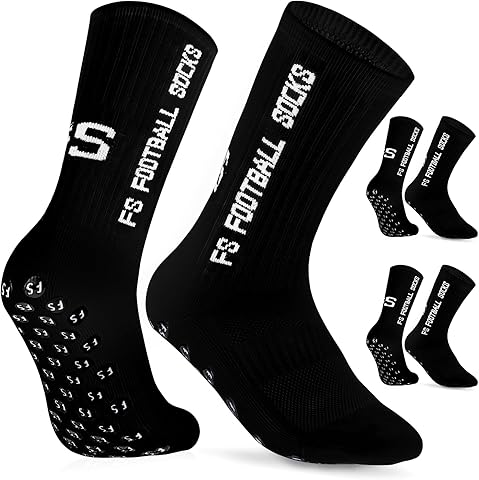 Calcetines de fútbol para hombre, 2 pares, 35-39 39-46 46-50, Calcetines de fútbol, calcetines deportivos antideslizantes