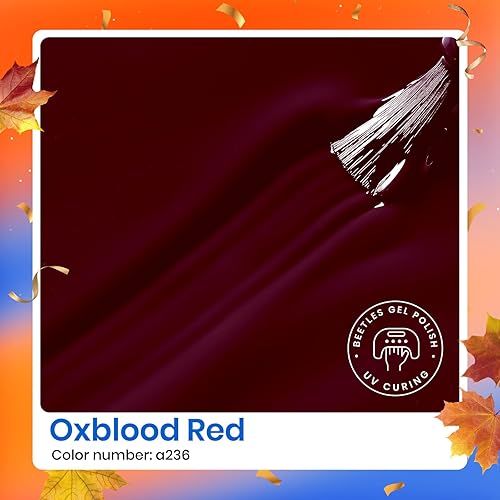 Miniatura 93 de Beetles - Esmalte de uñas en gel de 0.5 onzas fluidas (15ml), curado con lámpara LED, extracción por remojo, para arte de uñas, estética