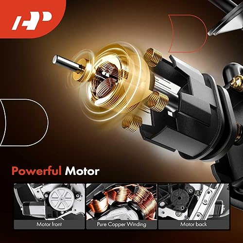 Miniatura 4 de A-Premium Elevalunas eléctrico con motor compatible con Chevrolet Cobalt 2005-2010 y Pontiac G5 2007-2010, solo Coupé 2 puertas, lado delantero