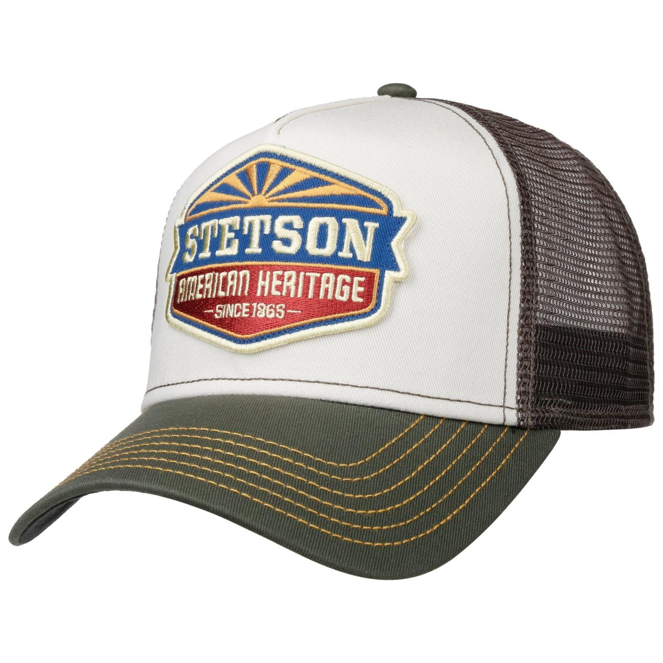 Stetson New American Heritage Truckercap Snapback Herren Sommer Winter