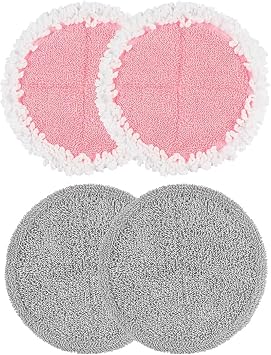 Includes 2 Cleaning Pads and 2 Waxing Pads Compatible with VMAI G700 & P700 Vacuum Cleaners Cordless Electric Dry and Wet Floor Cleaning