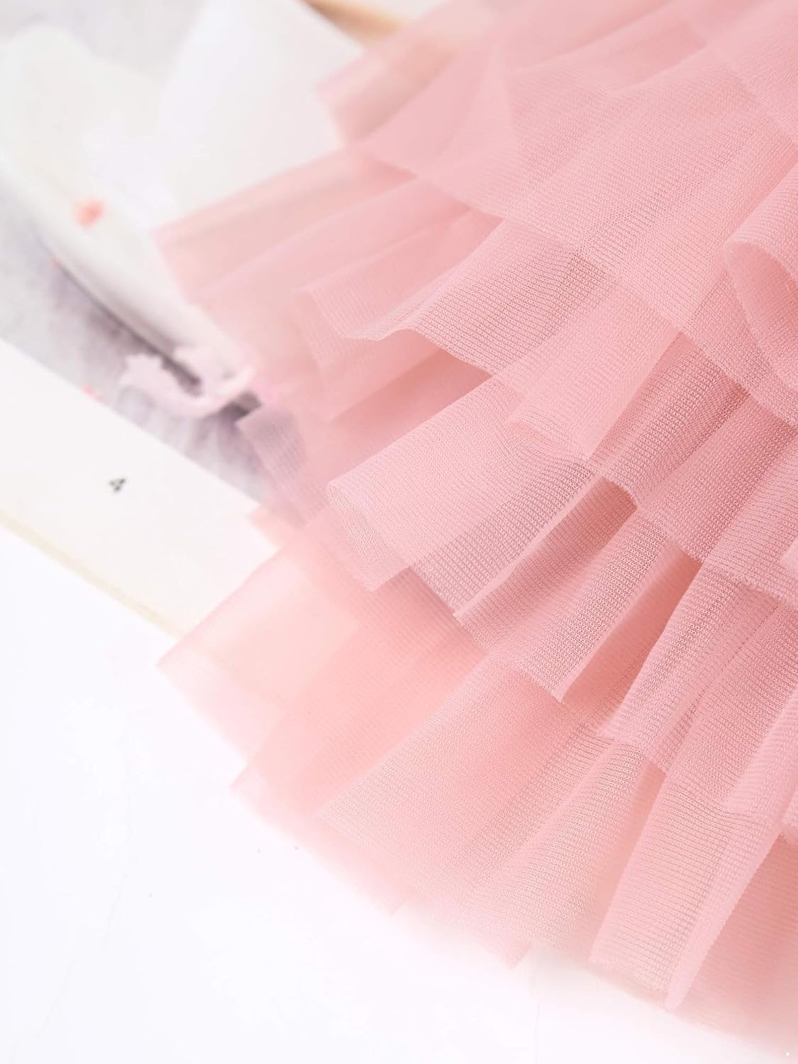 iiniim Baby Girls Tutu Mesh Skirt Diaper Cover Bloomers and Flower Headband Photography Prop Princess Outfits