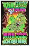 Scorpio Posters You Can't Be Down with Your Buds Around - Flocked - Blacklight Poster - 23