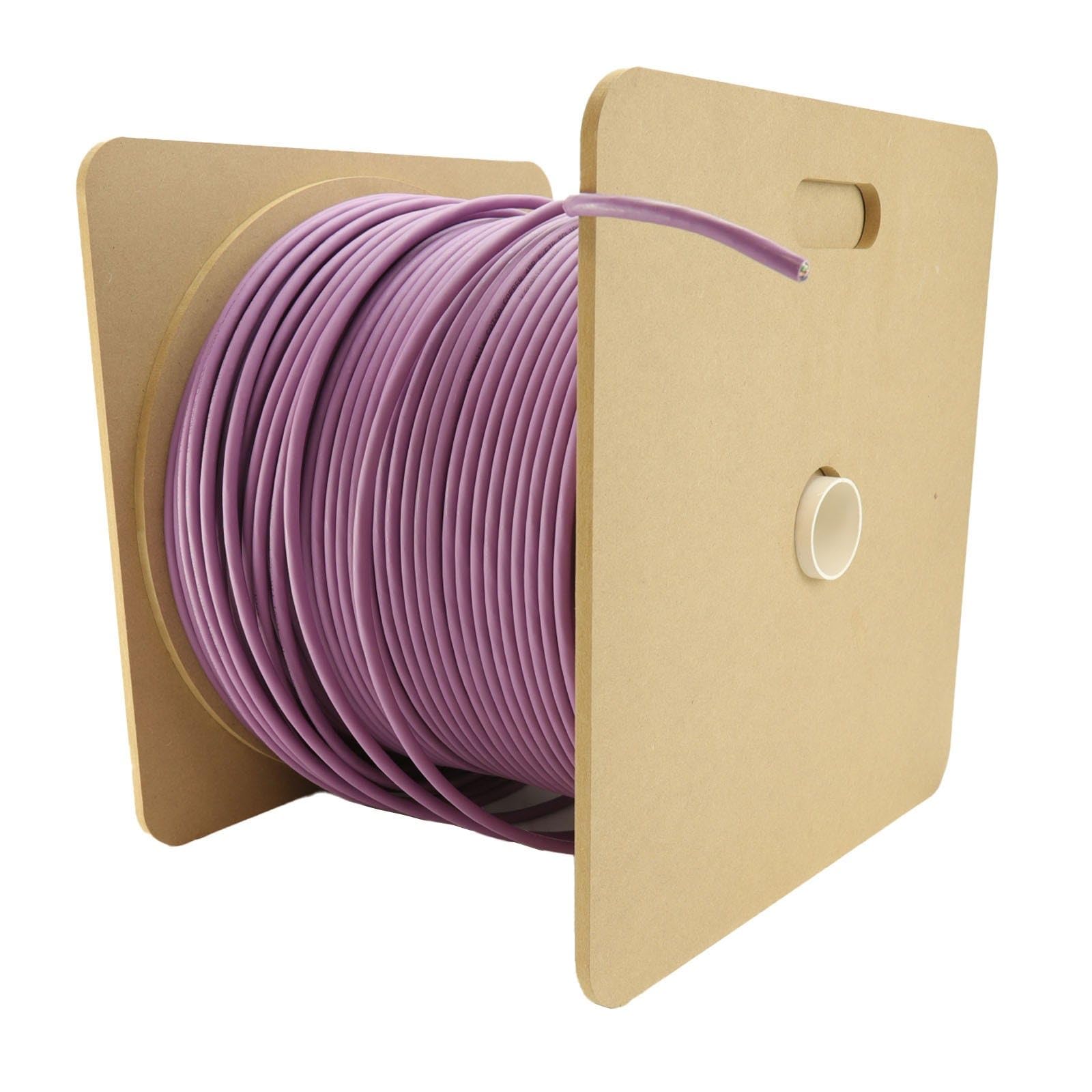 kenable CAT6A S/FTP Kupfer Verluste Rauch Lszh 10 Gigabit Netzwerk Kabel Kabelrolle 305 m [305 Meter/305m]