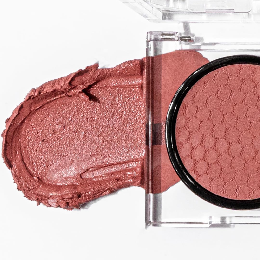 Epiclight Never Settle Radiant Cheek + Lip Blush - Cream Blush Multiuse 3 in 1 for Cheeks + Lips and Lids - Non-Toxic & Cruelty Free- Makeup + Skincare - Paraben & Sulfate-free (First Date)