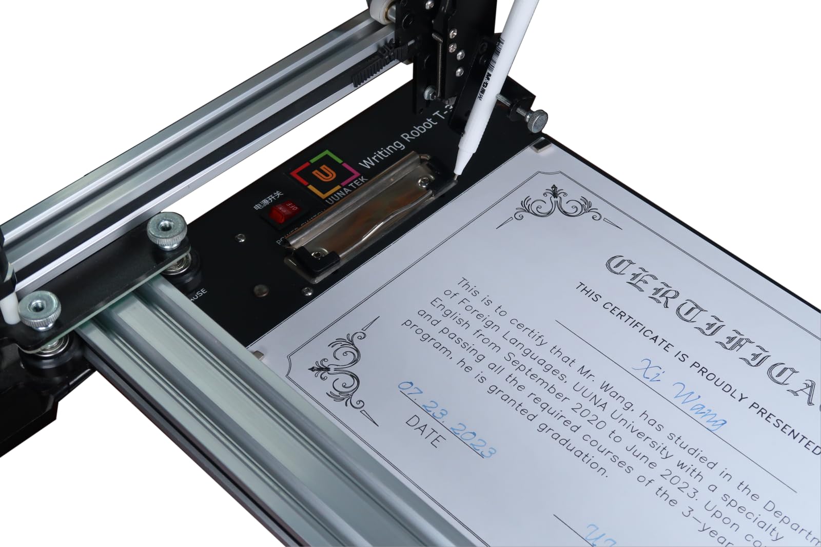 UUNA TEK Original iDraw 2.0 T-Structure Pen Plotter XY Plotter