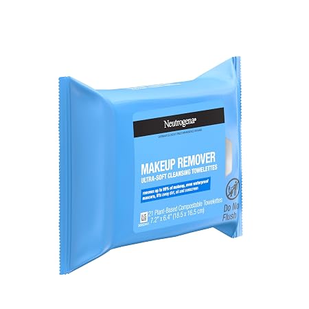 Neutrogena Makeup Remover Wipes, Daily Facial Cleanser Towelettes, Gently Cleanse and Remove Oil & Makeup, Alcohol-Free Makeup Wipes, 21 ct - Image 5