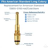 Replacement for American Standard 72855-0700 Long Colony Stem image 2