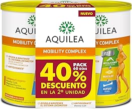 AQUILEA | Mobility Complex Pack Duplo | 2 x 375g | Powder Format | Lemon Flavor | 3 in 1 Muscles, Bones & Joints | Collagen, Magnesium, Vitamin C D K, Calcium & Aminino Acids