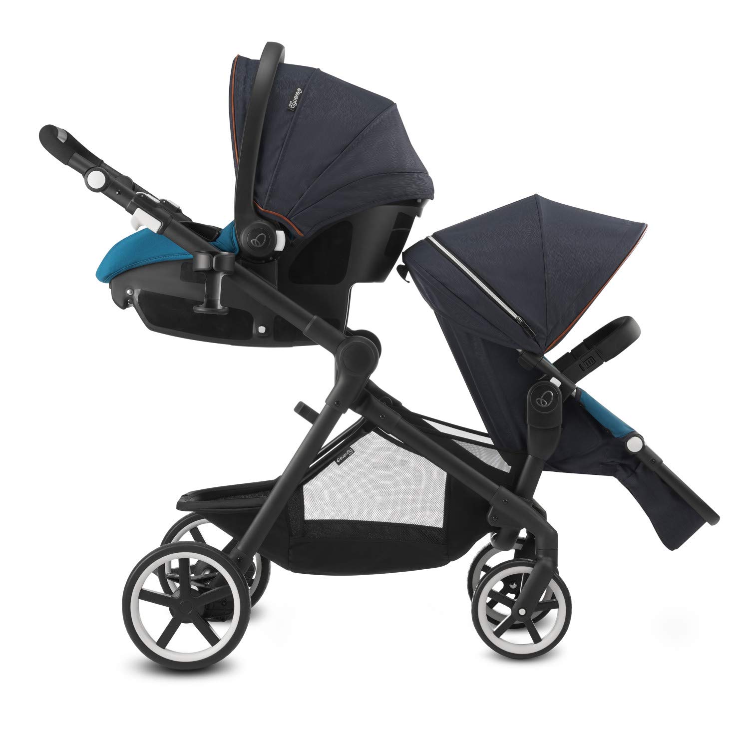 Evenflo Gold SensorSafe Pivot Xpand, Smart Modular Travel System