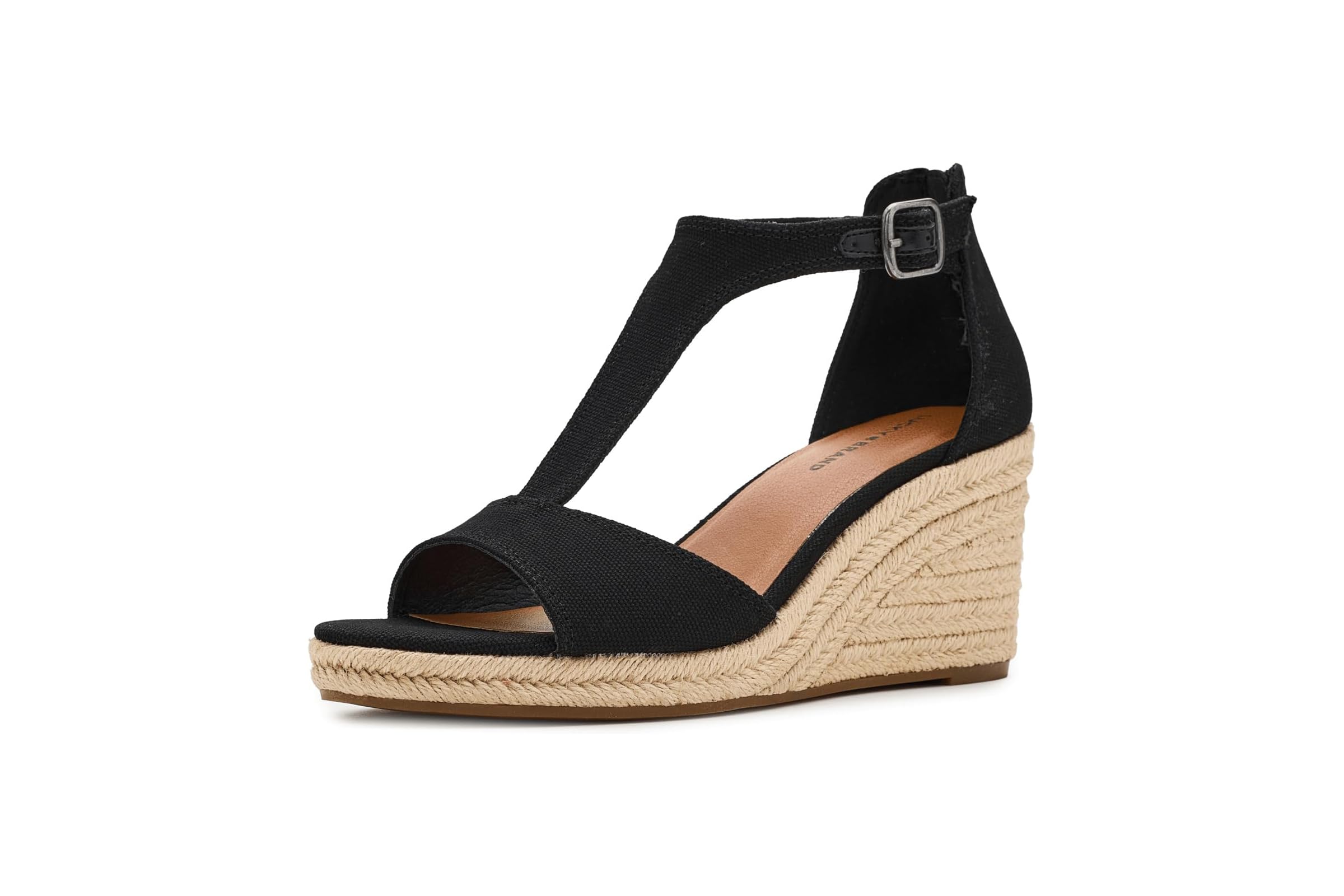 Lucky Brand Cyleste T-Strap Wedge Sandals