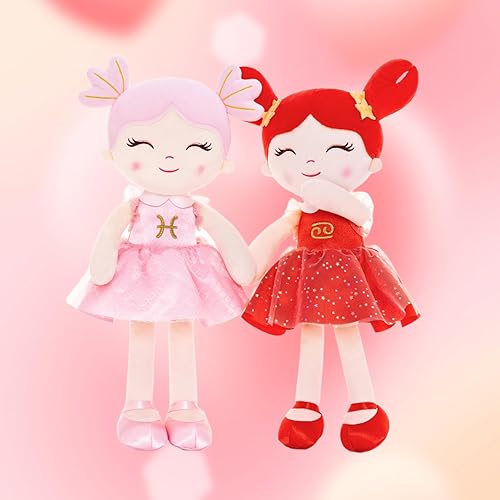 Miniatura 24 de Regalos de bebé niña muñecas de peluche Constelaciones Muñeca del zodiaco Regalo de cumpleaños 17 pulgadas Sagittari
