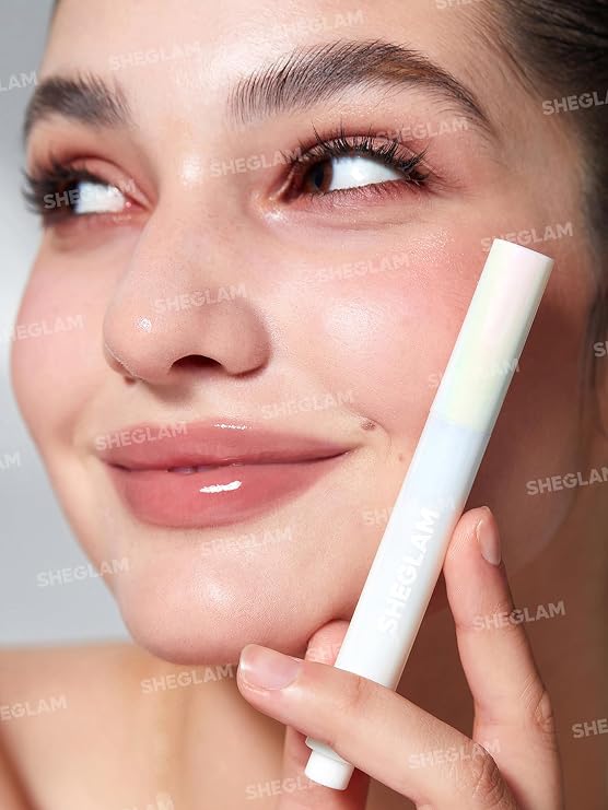SHEGLAM PoutPerfect Moisturizing Solid Lip Gloss Non Sticky Lipstick with Coconut Oil - Pink Flamingo
