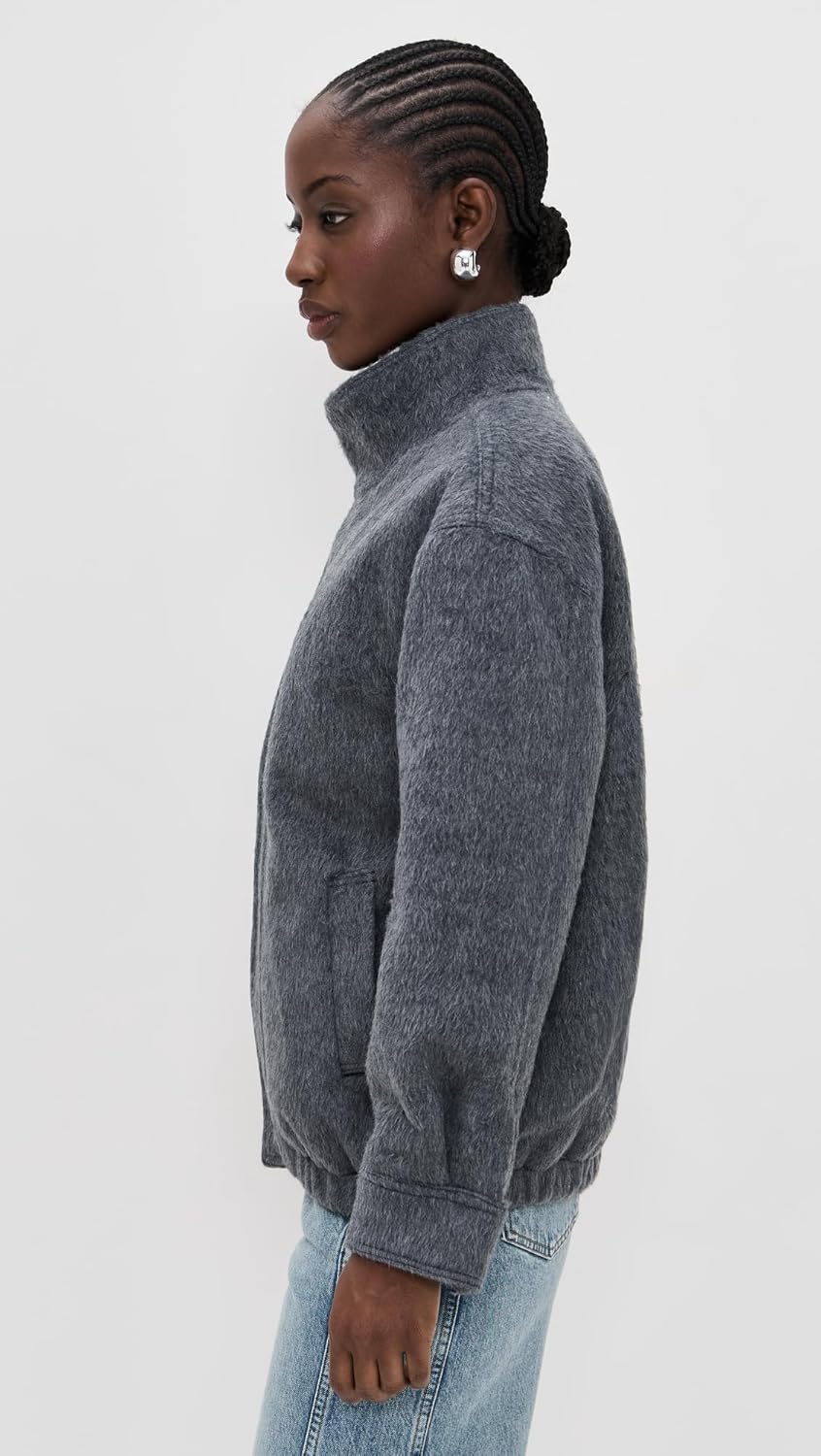 Line & Dot Women's Jameson Bomber Jacket - Image 5