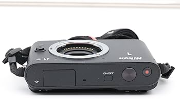 Amazon.com : Nikon 1 J1 10.1 MP HD Digital Camera Body Only (Black
