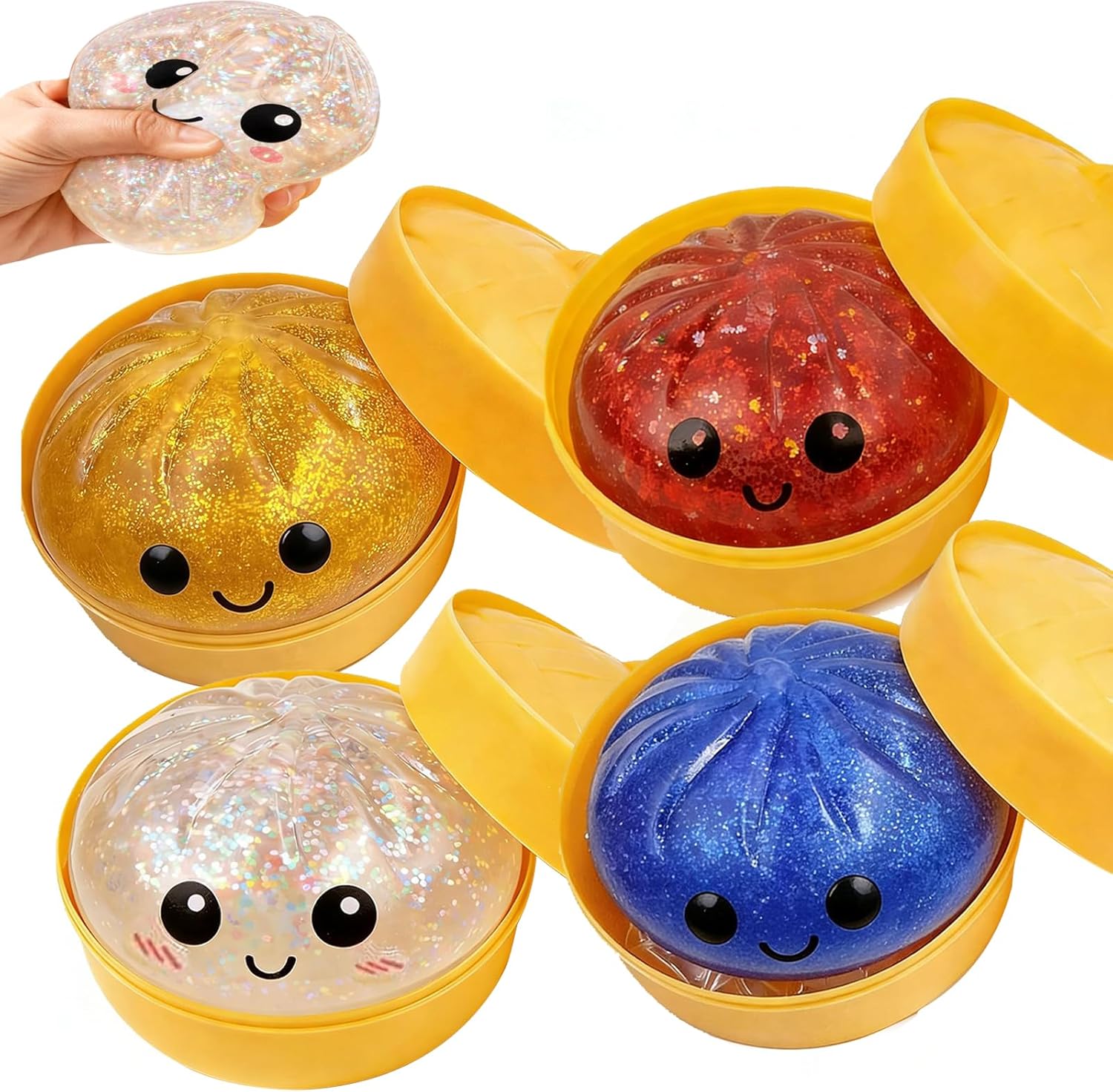 2026 New Glitter Dumpling(4pcs) (Mix)