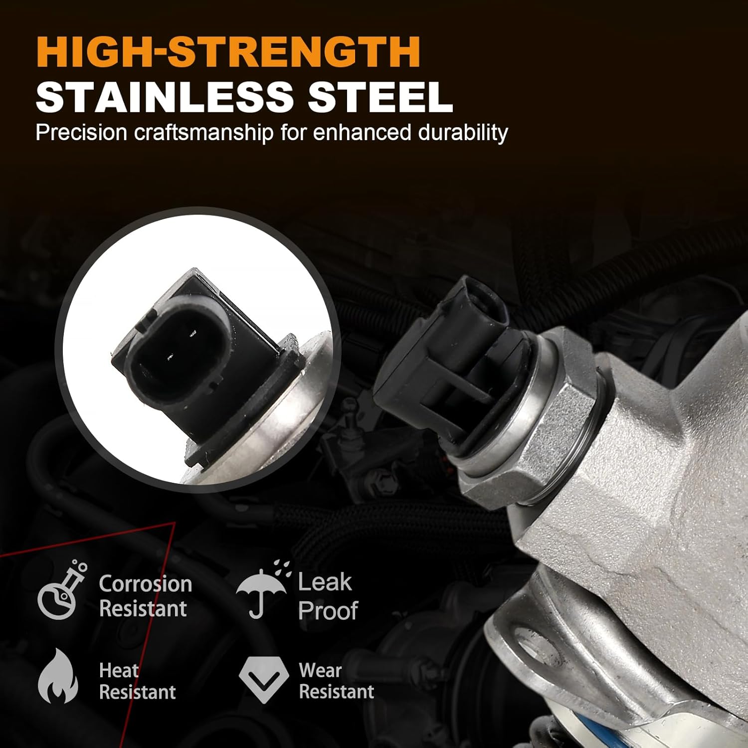 OTO-K High Pressure Fuel Pump Compatible with Audi A4 Q5 A5 A6 2010-2017,A4 Quattro A5 Quattro A6 Quattro 2010-2017,TT Quattro 2011-2015,allroad 2013-2016,Replaces#GDP602 06J127025J