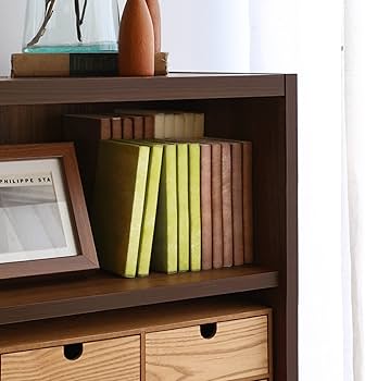 ダークブラウン本棚 引き出し付き Amazon｜白井産業 なめらかな開閉の引き出し付きシンプルラック