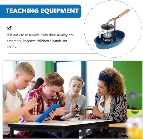 Miniatura 5 de Modelo de estructura de pistón de bomba, principio de modelo de pozo hidráulico Tipo de pistón Modelo de pozo de presión de agua para kit de física