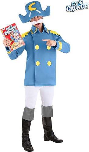 Vista 2 de Disfraz de Cap'n Crunch para adultos