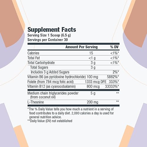 Miniatura 2 de WellMe - BioVanish - Mezcla de bebida para apoyar los niveles de BHB - con L-teanina y mezcla de vitamina B - Sabor a cacao - 30 porciones