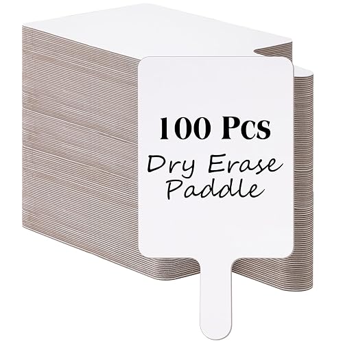 Seajan 100 Pcs Auction Bidding Paddles Bulk Answer Numbers Voting