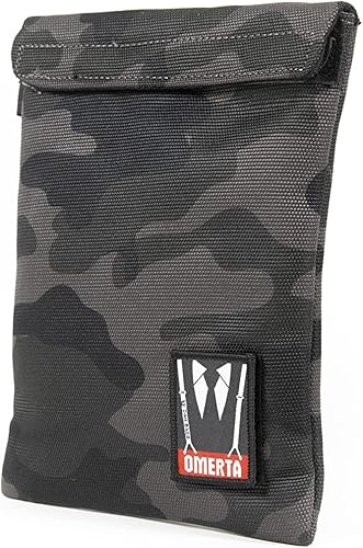 Miniatura 3 de DIME BAGS Omerta Capo - Bolsa de filtro de carbono con doble sello de velcro  Bolsa forrada de carbono con tecnología de carbón activado, Camo