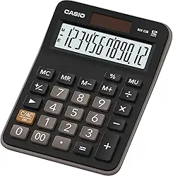 Calculadora de Mesa MX-12B-W4-DC 12 Dígitos Preta Casio