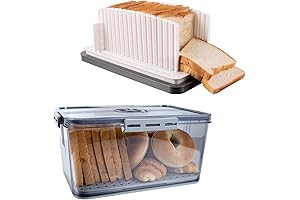 Bread Box and Bread Slicer: The Perfect Kitchen Combo for Bread Lovers