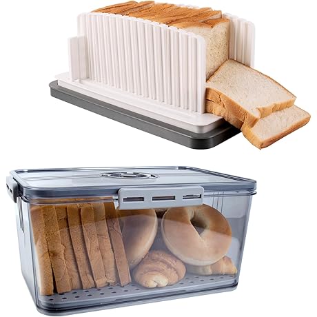 Bread Box and Bread Slicer: The Perfect Kitchen Combo for Bread Lovers