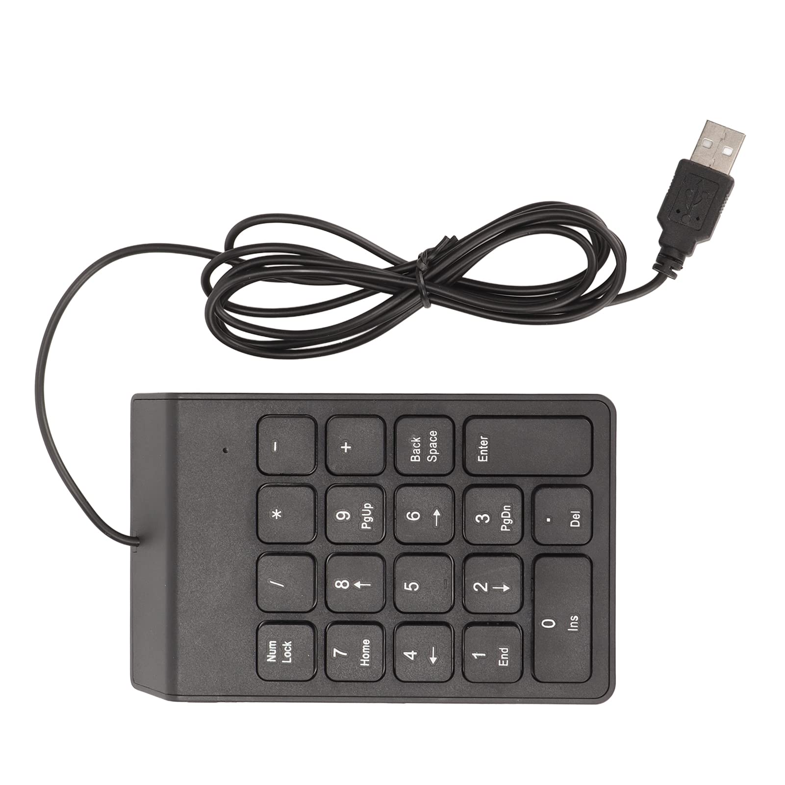 UBERSWEET® Wired Number Pad, Number Keypad USB Connection 18 Keys for Office (1Pcs)-picture-25