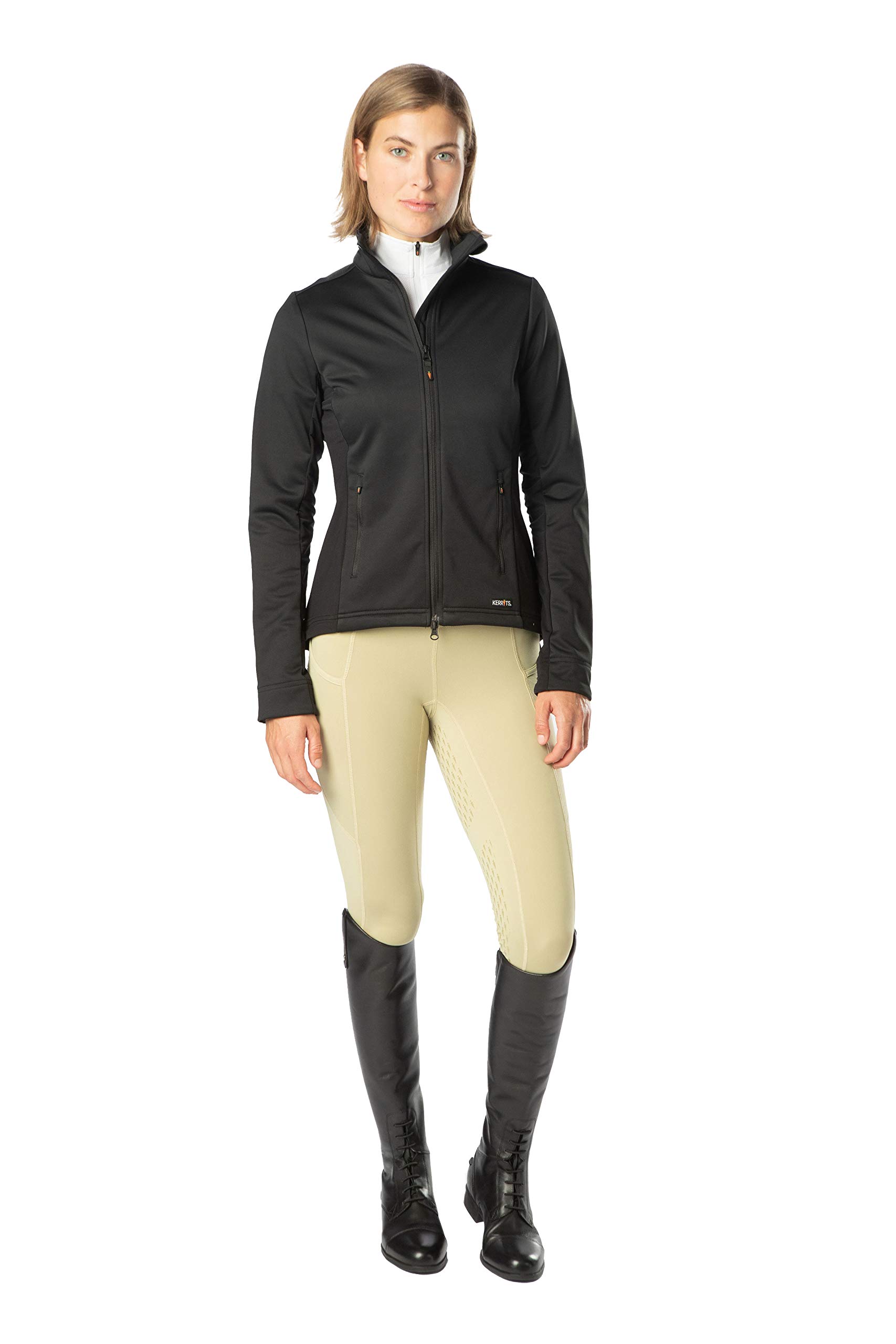 Kerrits Gilet d'équitation Softshell, Noir, T-Grand