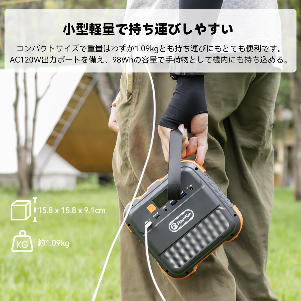 FlashFish ポータブル電源とソーラーパネルセット Amazon.co.jp: FlashFish ポータブル電源 ソーラーパネル セット 230Wh