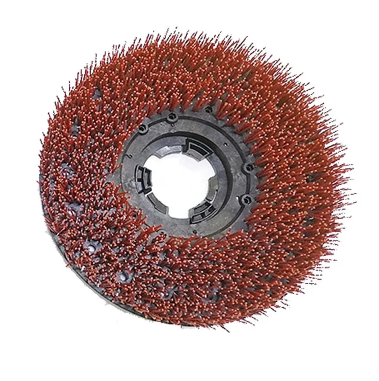 385 mm czerwona okrągła szczotka z węglika krzemu do marmuru antycznego do granitowego materiału ściernego(Red,1800_1PC_385MM)