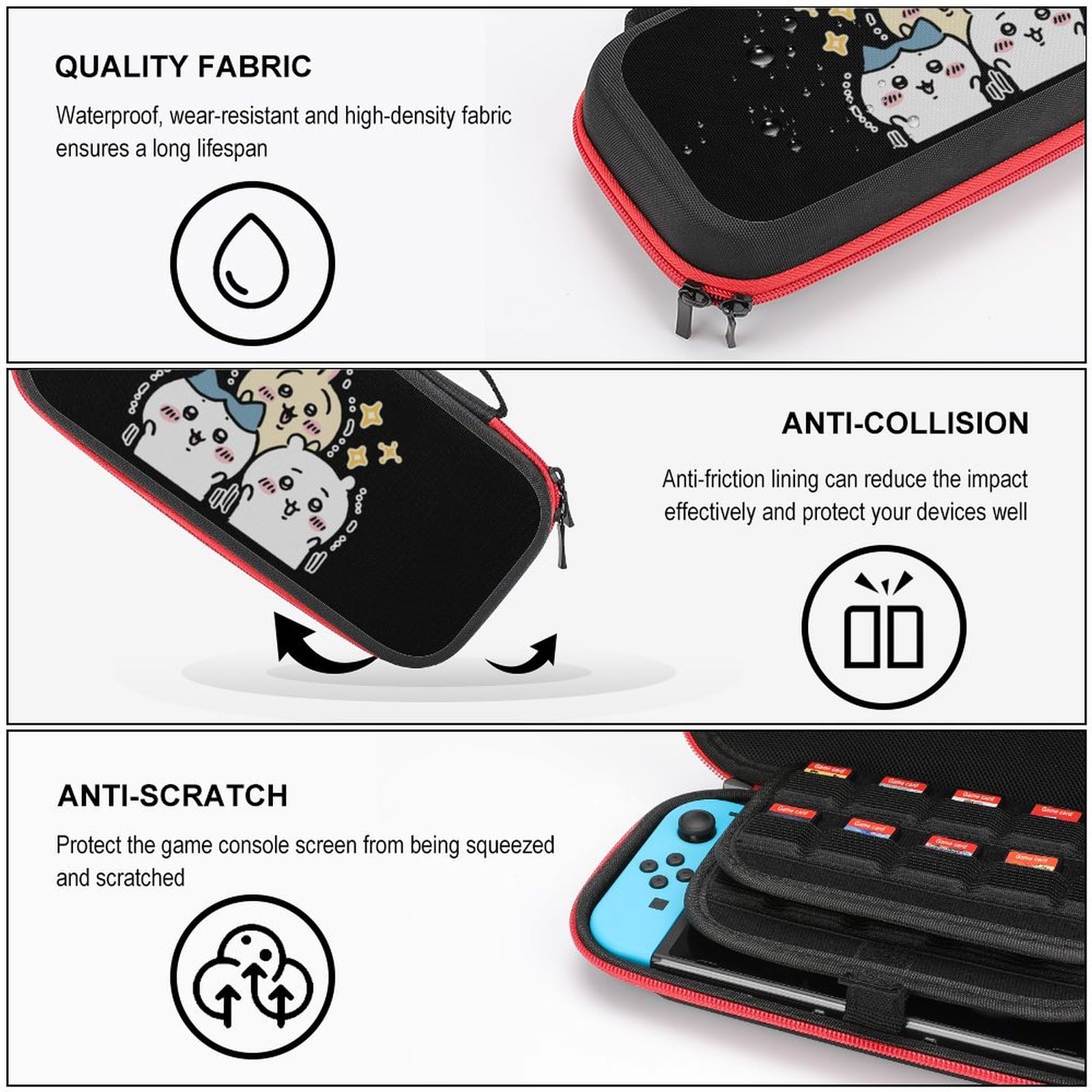 Amazon.co.jp: Switch/Switch OLED ケース ちいかわ ニンテンドー