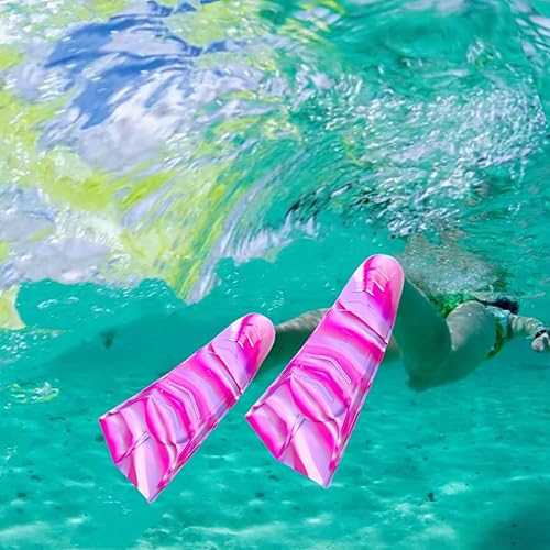 Miniatura 8 de Fadgesy Swimming Training Fins,Comfortable Silicone Flippers for Swimming and Diving,Size Suitable Kids Girls Boys Adult