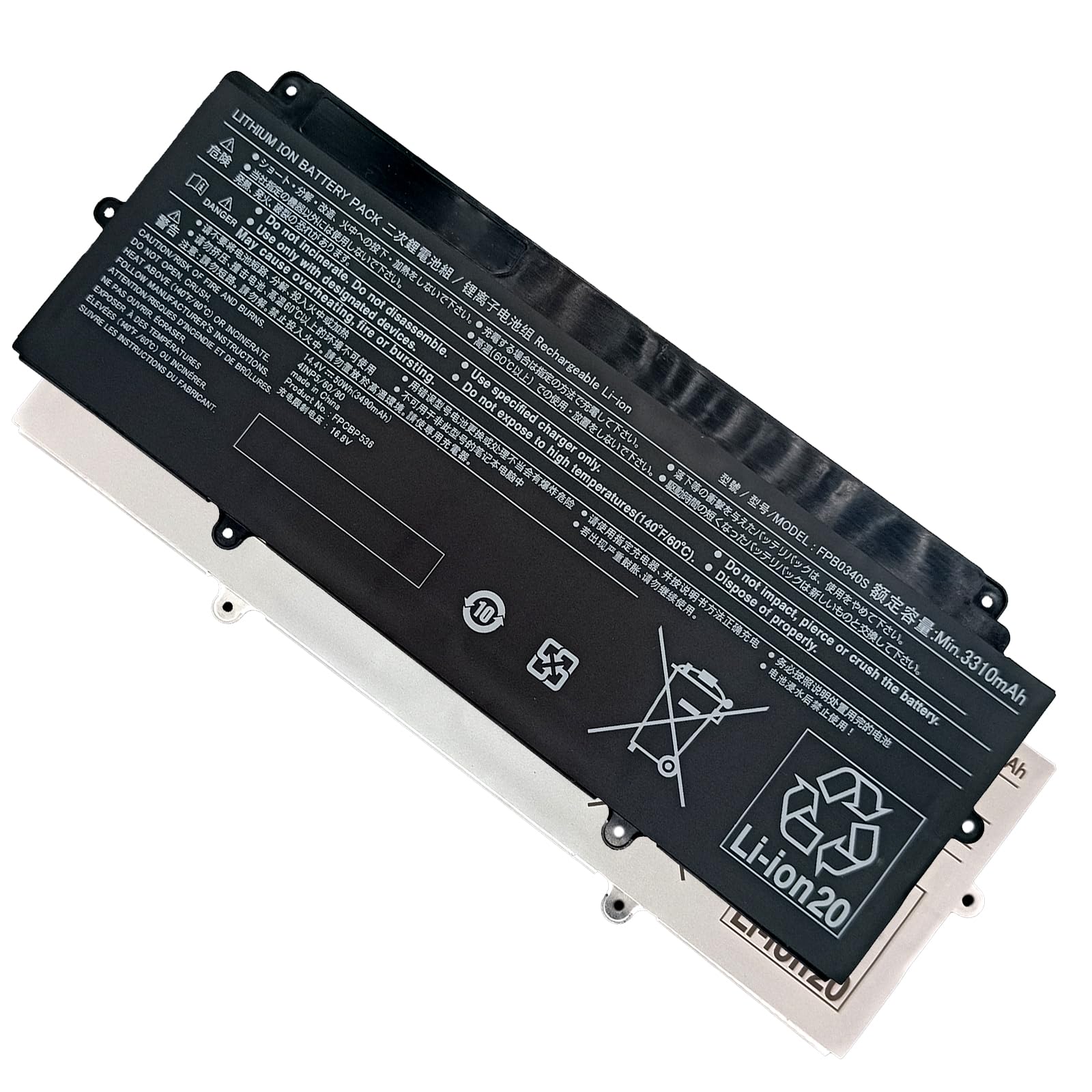 【増量】FPB0340S FPCBP536 (3490mAh) 50Wh 14. Amazon.co.jp: 【増量】FPB0340S FPCBP536 (3490mAh) 50Wh 14.4V