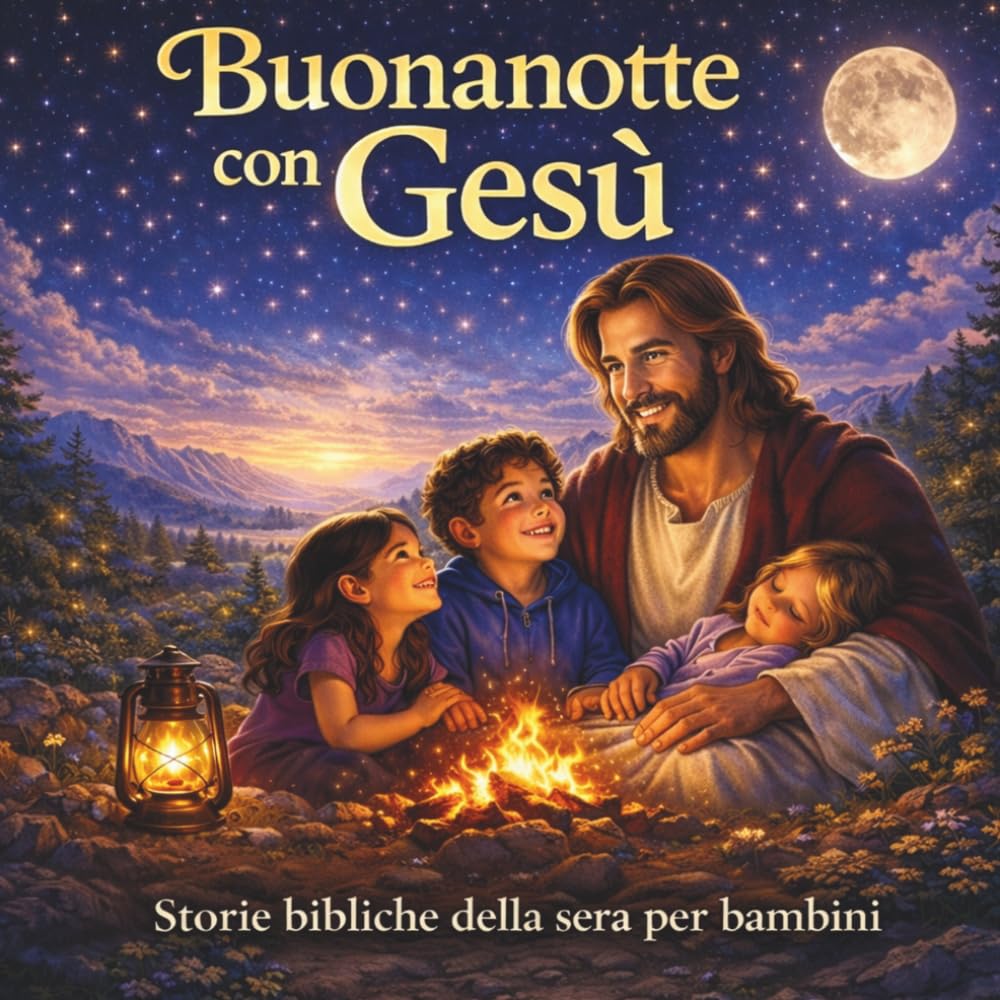 Buonanotte con Gesù: Storie bibliche della sera per bambini