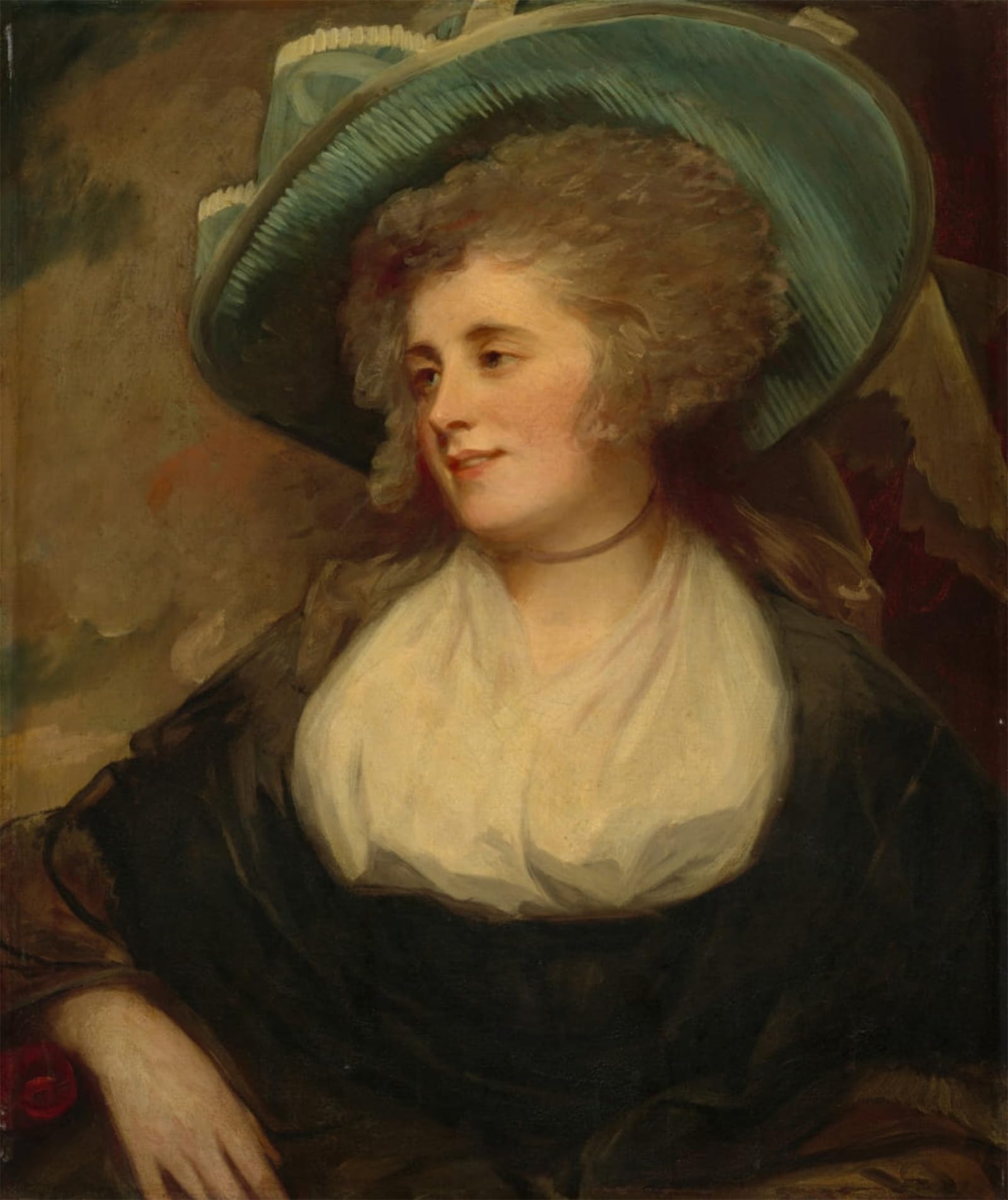 ARTXLXXBN Famous Painting Art Wall Decor Abstract Art Picture Lady Arabella Ward by George Romney Animal Pictures for Home Decor 60x90cm