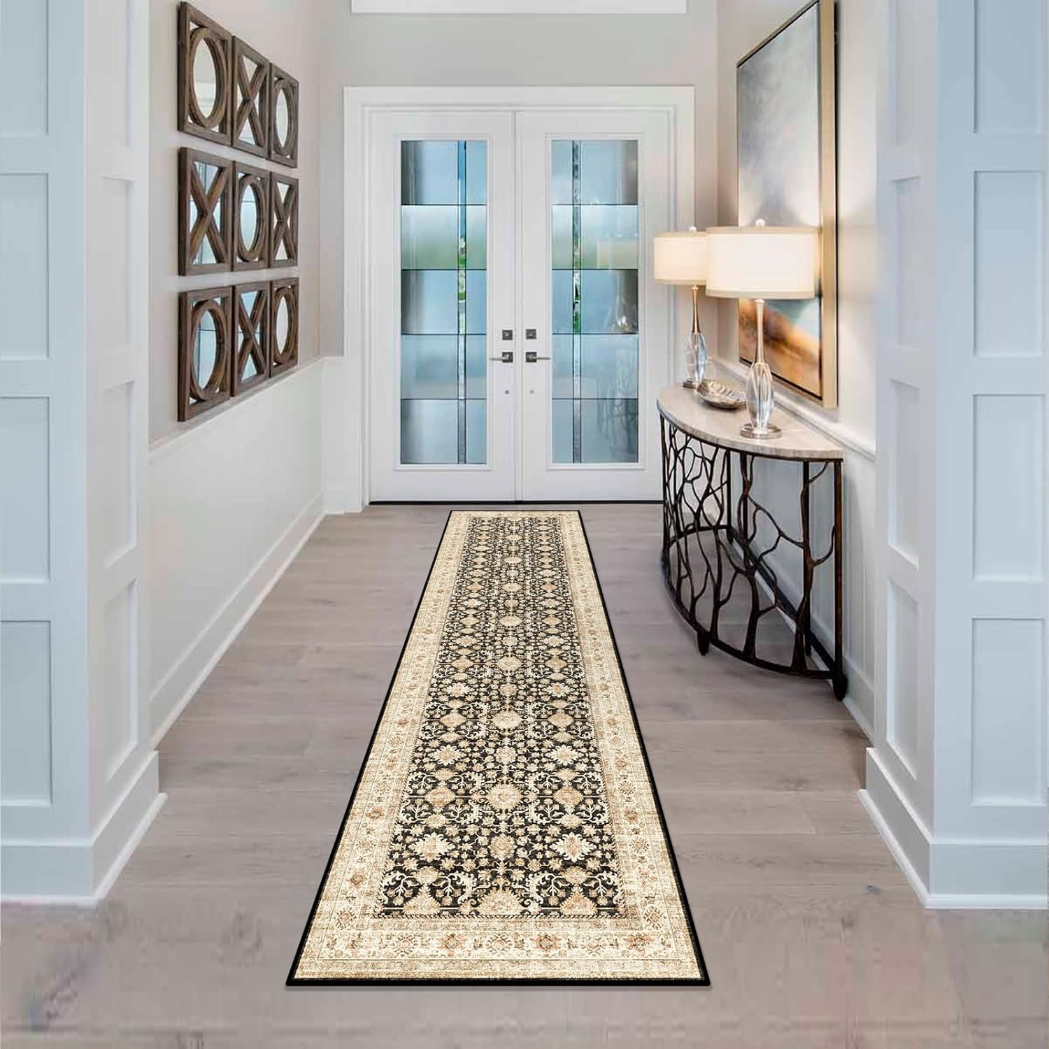 YOUFORTONG Runners for Hallways Soft Kitchen Rug Non Slip