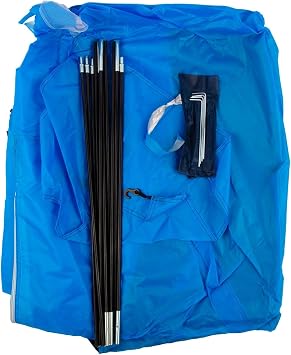 2 Person Camping Tent, for Easy Set Up Lightweight Windproof Camping Tent, Sun Shield Dome Tent for Camping, Backpacking, Hiking, 200 * 150 * 110cm (Blue)