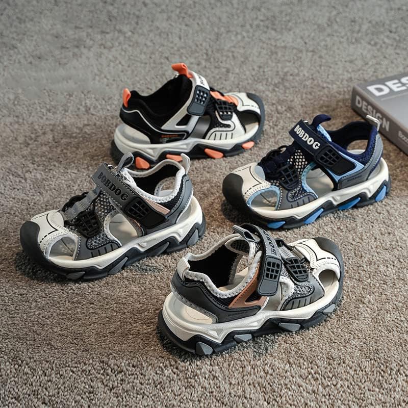 Miniatura 5 de KAQ Sandalias deportivas para niños y niñas, sandalias de agua para niños, zapatos de verano para caminar, senderismo al aire libre