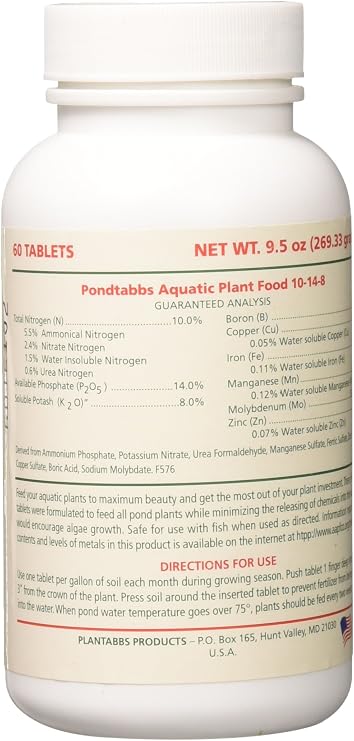 Pondtabbs 60ct