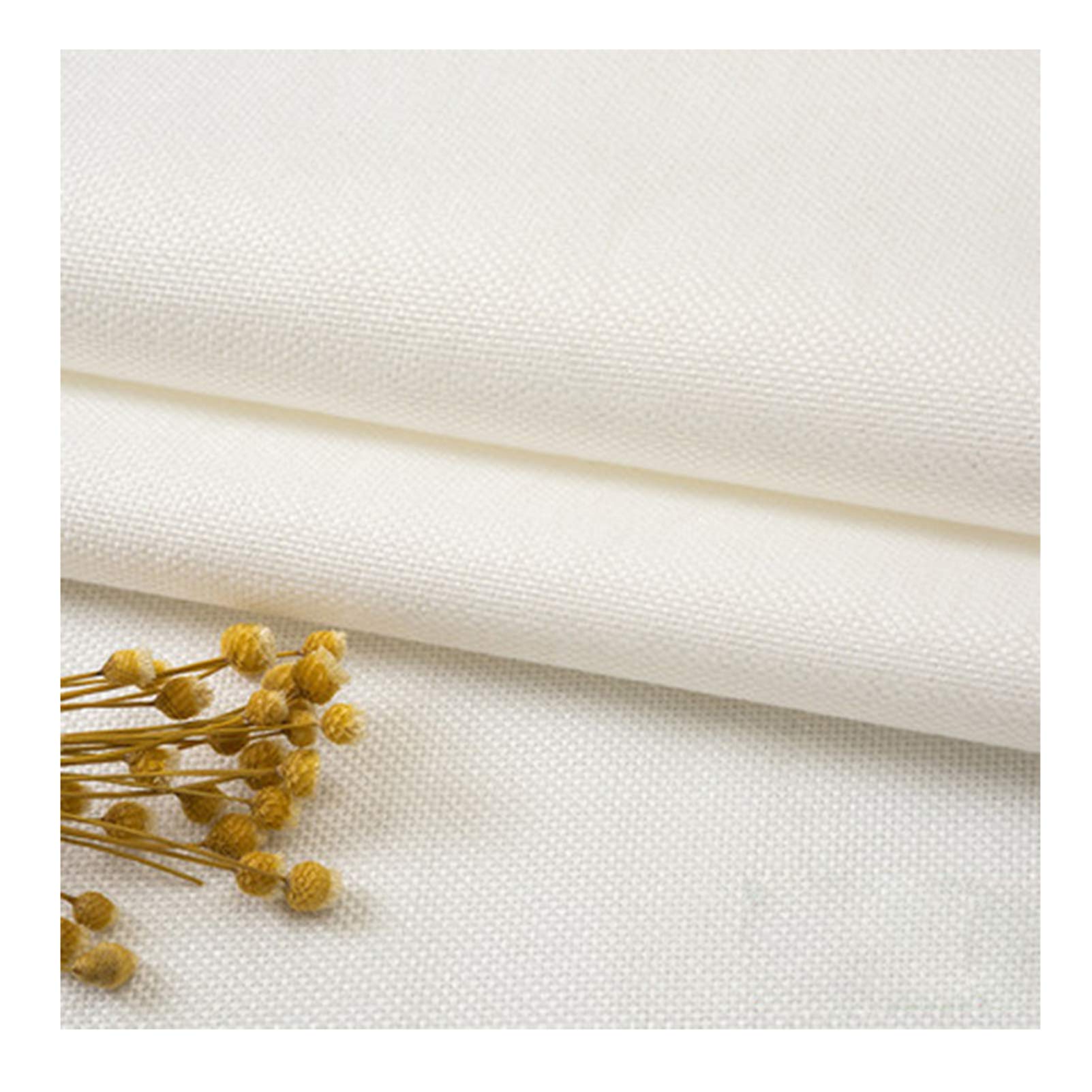Tissu de lin naturel bandezid, textile de couture haut de gamme pour rideaux et loisirs créatifs
