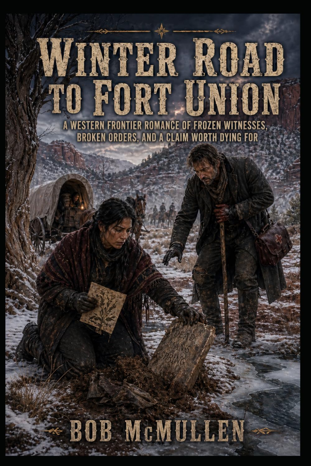 Winter Road to Fort Union: A Western Frontier Romance of Frozen Witnesses, Broken Orders, and a Claim Worth Dying For, Book 4 (Mesa Bones & Bitterroot)