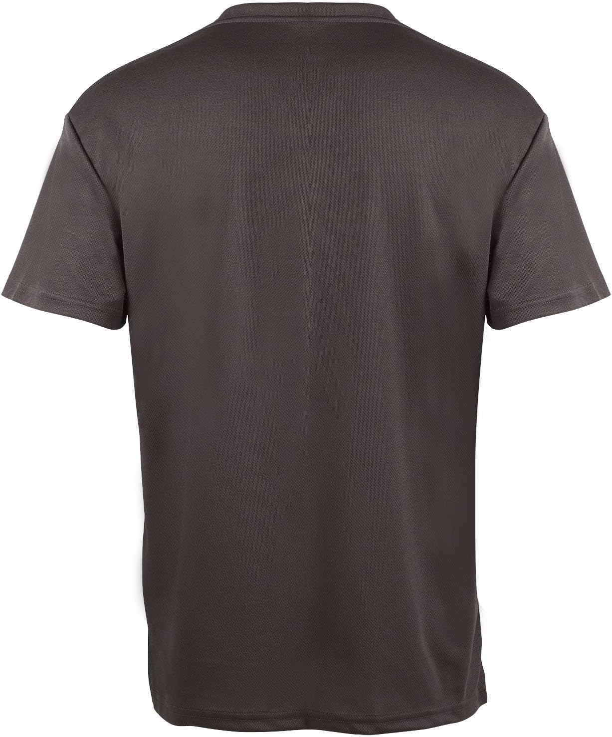 Yasumond T Shirts for Mens Quick Dry Short Sleeve Running Gym Workout Athletic T-Shirt 5 Pack