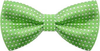 Pre-tied Bow Ties for Boys Adjustable Polka Dot Kids Bow Tie