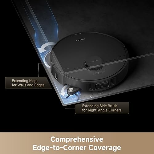 Miniatura 7 de DREAME L40s Ultra Robot Aspiradora y Trapeador, Vacío Automático, Trapeador Autolimpiante, Succión de 1,9000 Pa, Cepillo DuoBrush 100% desenredante,